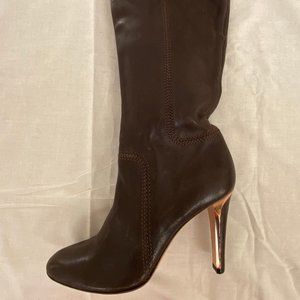 Jimmy Choo Hi Heel Knee High Boots SZ 37 - Never W